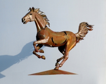 Horse sculpture